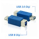USB 3.0 A Dişi to USB B Dişi Dönüştürücü