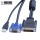 DVI 30+5 Pin to VGA+USB Projeksiyon Kablosu - 1,8Metre