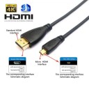 HDMI / Micro HDMI Yüksek Kalite Kablo - 1,5 Metre