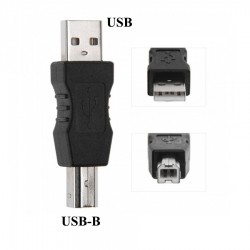 USB Erkek to USB-B Erkek Dönüştürücü