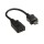 Micro USB 5Pin Erkek to Mini USB Dişi Kablo - 12cm