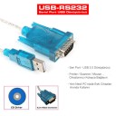 USB to RS232 Çevirici Kablo Uydu Yazılım Güncelleme